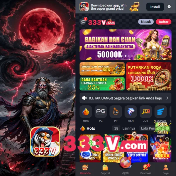333V Login Resmi APK 2026