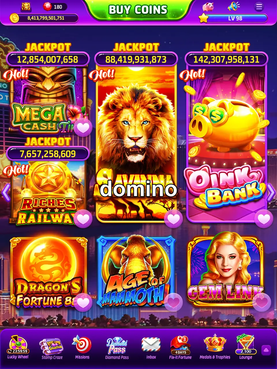 domino Tangkapan Layar Resmi APK